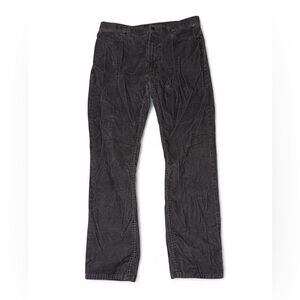 Lands' End Men's Charcoal Corduroy Pants